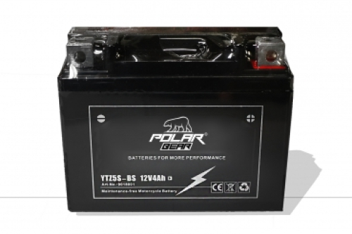 Batterie 12V 4Ah Polar Bär Blei Gel Starterbatterie